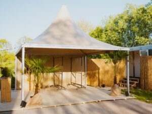 Luxe pagodetent 5x5m